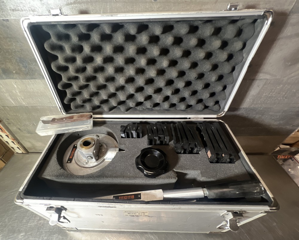 RITMO RTC 315 Pipe Scraper Kit. Used Surplus. Item ID 2