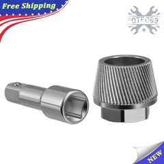 1.5&rdquo; Tub Drain Extractor & 1/2&rdquo; Socket Bathtub Remover Chrome Bathroom Kitchen