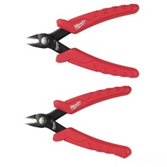 (PACK OF 2) MILWAUKEE 48-22-6105 Mini Flush Cutters