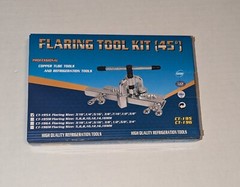 Flaring Tool Kit (45 Deg.) CT-195A, Sizes 3/16&Prime; 1/4&Prime; 5/16&Prime; 3/8&Prime; 7/16&Prime; 1/2&Prime; 5/8&Prime;