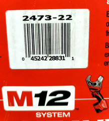 Milwaukee (2473-22) M12 12V Lithium-Ion Force Logic Cordless Tool Kit (NEW)