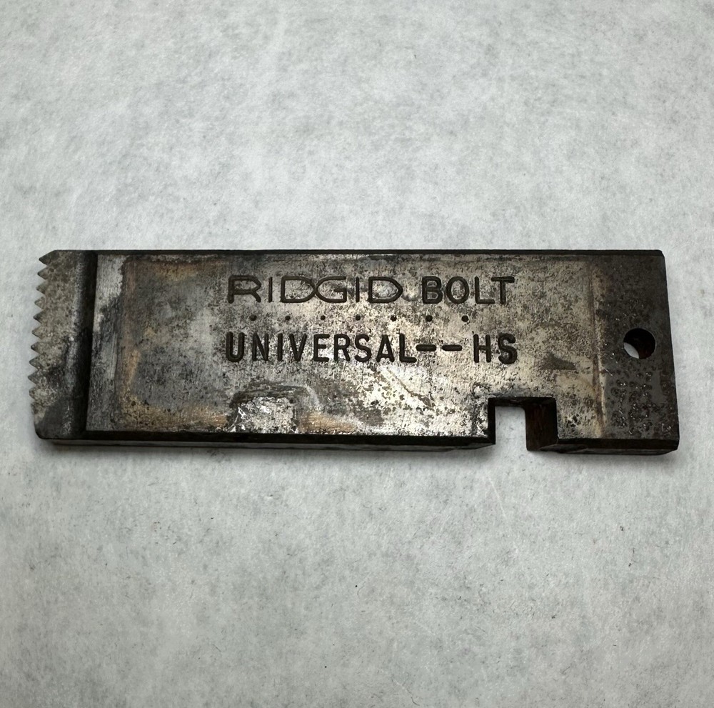 NEW Ridgid Universal 9/16&rdquo;-12 Bolt Die #2, High Speed, 48240