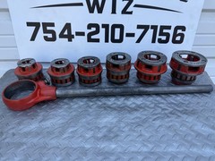 RIDGID 12R 1/2&Prime; &ndash; 2&Prime; Pipe Threading Threader 6 Die Set L@@K #3
