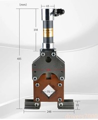 50*50mm Angle Steel Cutting Machine Hydraulic Square Pipe Cutting Machine