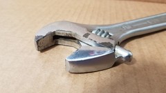 RIDGID #710 10&Prime; Forged Steel Adjustable Wrench Made in USA Working VGC