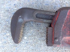 RIDGID 18&Prime; Heavy Duty Pipe Wrench The Ridge Tool Co. USA Excellent Operating Con