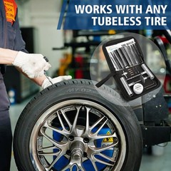 Tire Repair Kit, 44 Pcs Professional Heavy Duty Universal Emergency Flat Tire&hellip;