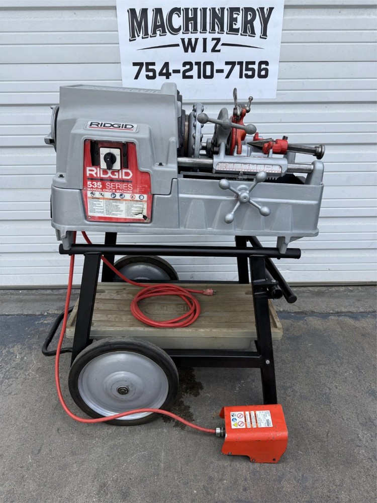 RIDGID 535 Pipe Threader Threading Machine 811a Die 300 1224 1822 L@@K