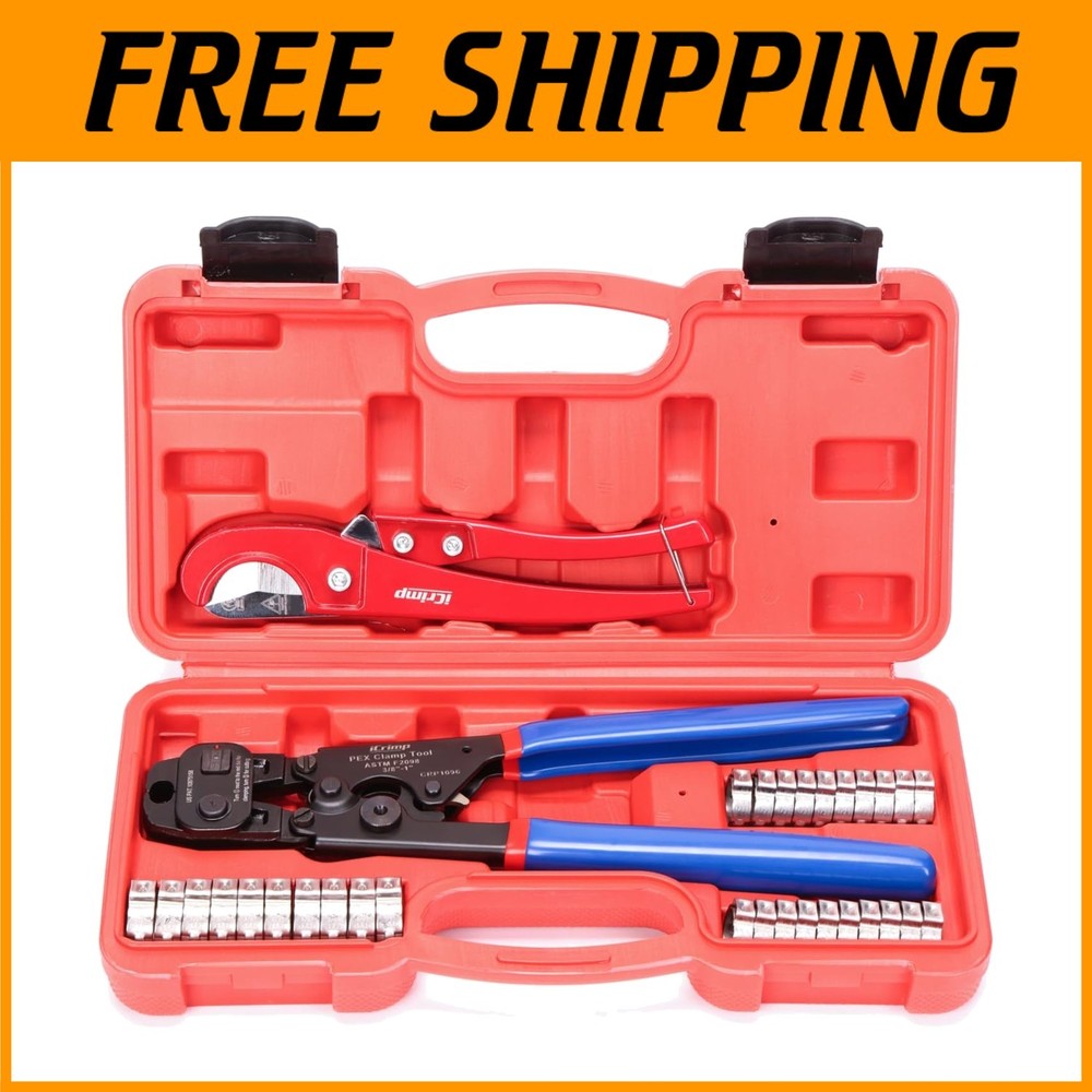 Innovative Multi-Function PEX Crimper & Clamp Remover]