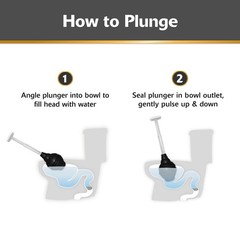 Korky BeehiveMAX Hideaway &ndash; Heavy Duty Toilet 1 Count (Pack of 1), White