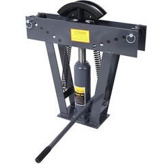 12 Ton Pipe Bender Manual Hydraulic Piping Bending Exhaust Tube Tool With 6 Dies