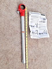 Ridgid 38540 OO-R Manual Pipe Threader Ratchet and Handle Assembly FREE SHIPPING