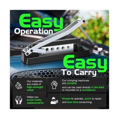 Heavy Duty Standard Hose Crimper, Hose Crimping Tool, with Ferrules (50PK) 0&hellip;.