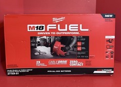 Milwaukee 2772A-21 M18 FUEL 18V 5/16-Inch x 35-Foot Cordless Drain Snake Kit
