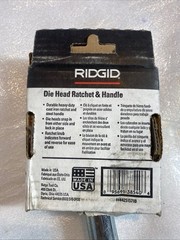 Ridgid 38540 OO-R Pipe Threader Ratchet & Handle Assembly, Cast Iron/Steel