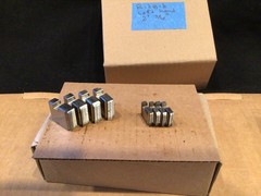 RIDGID 12-R Pipe Dies 3/4 &rdquo; # 38065 and 2 inch 38085 Left Hand High Speed