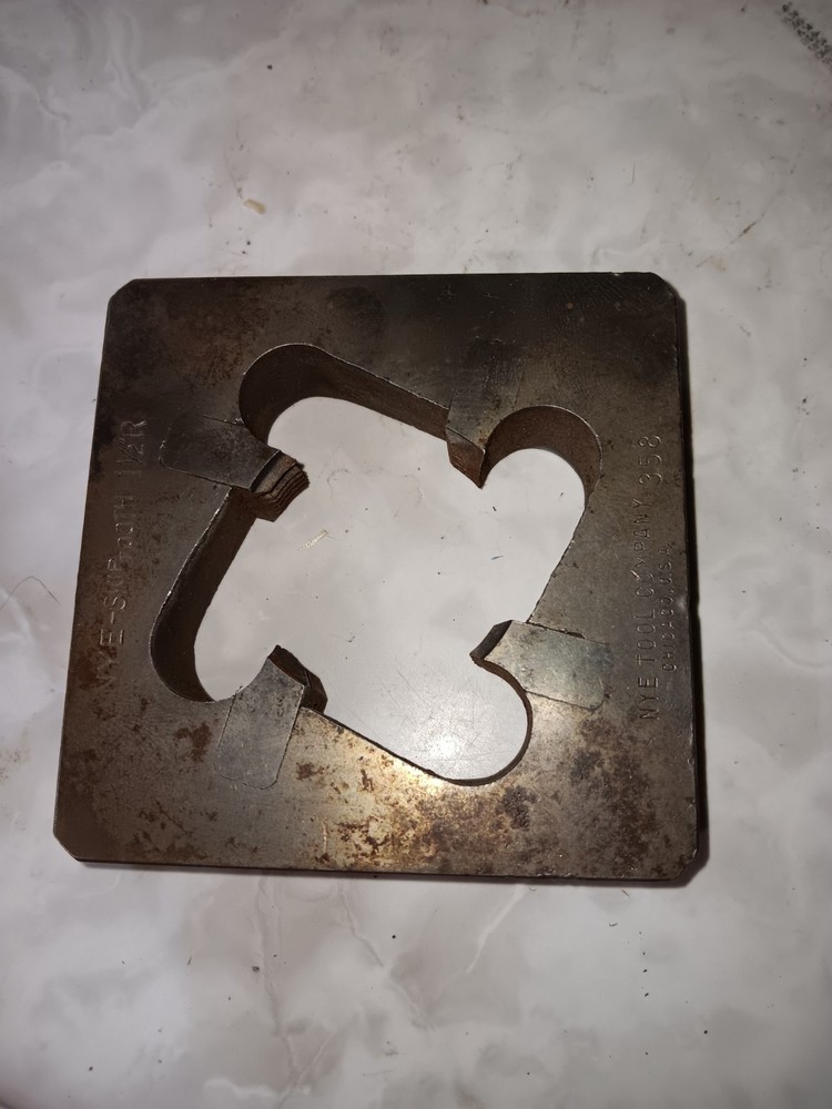 Vintage NYE Tool Company Skip tooth Die #358 Made In USA