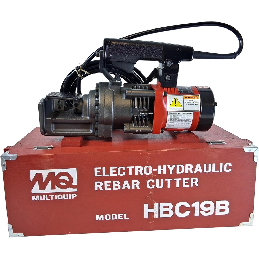 Multiquip HBC19B Handheld, Electro-Hydraulic Rebar Cutter For Cutting Systems