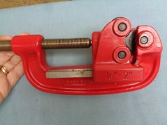 SUPER EGO Pipe Cutter 1/8&Prime; to 2&Prime; Pipe and SUPER EGO 18&Prime; Pipe Wrench