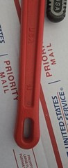 Supreme Ridgid Pipe Wrench Red OS F/W 20