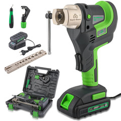 Power Flaring Tool Kit for 1/4&Prime; &ndash; 3/4&Prime; HVAC Cordless Flare Tool with Metric and