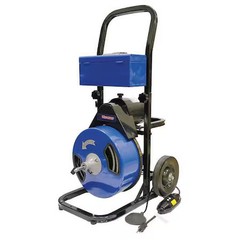 Westward 22Xp38 75 Ft Corded Drain Cleaning Machine, 120V Ac