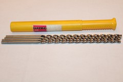 5 GUHRING No 524 5ST DRILL BITS 3/16&Prime; 6T50 &ndash; 4.76 &ndash; HSS &ndash; 7 1/2&Prime; OAL &ndash; NEW