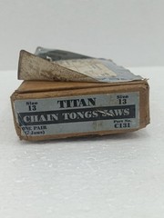 TITAN CHAIN TONGS JAWS SIZE 13 PART NO C131 REPLACEMENT JAW PAIR GEARENCH USA