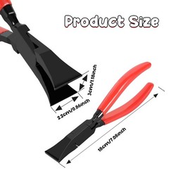 Steel Metal Hand Seamer 7Inch Sheet Straight/Bender Plier Tool Ergonomic