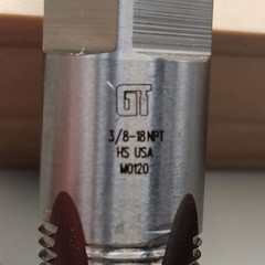 Professional-Grade Greenfield Threading GT USA NPT Pipe Tap Set High Grade Steel