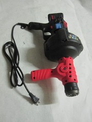 Electric Drain Auger Pipe Dredger 110V 560RPM Plumbing Snake Tool 25FT 3/4-2&Prime;