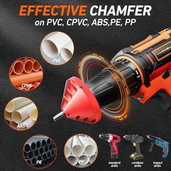 PVC Deburring Tool for Smooth Pipe Connection