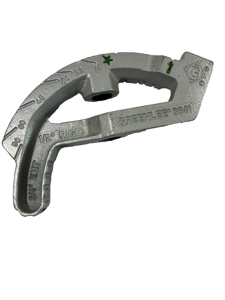 GREENLEE 8841 MALLEABLE IRON BENDER FOR 3/4&Prime; EMT 1/2&Prime; RIGID