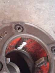 Ridgid 12-R, 1-1/4&Prime; Pipe Threader Die Cutting Edges In Great Condition