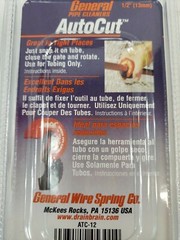 General Pipe Cleaners ATC12 1/2-Inch AutoCut Copper Tubing Cutter