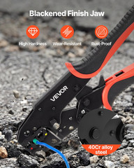 22-10 AWG Ratcheting Wire Crimping Tool Electrical Terminal Pliers