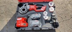 Milwaukee 2870-22 Cordless Pipe Threader Kit &ndash; Red (New, Complete)