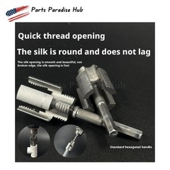 NEW PVC Pipe Threader Kit Integrated Internal & External Pipe Threading-Tool US
