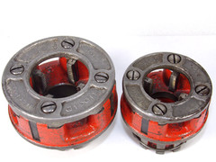 RIDGID 00-R Pipe Threading Die Head Set, 1&Prime; & 3/4&Prime;
