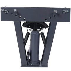 12 Ton Pipe Bender Manual Hydraulic Piping Bending Exhaust Tube Tool With 6 Dies