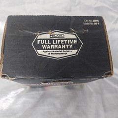 RIDGID 3/4&prime; NPT Complete Die Head Model No. 00-R Cat No. 36895 New in Box