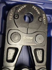 NEW iCrimp F1807 PEX Crimper: Complete Tool Kit for Efficient Copper Connections
