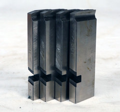 Steel Dragon Tools&reg; 47760 1/4&Prime;- 3/8&Prime; HSS RH NPT Pipe Dies fits RIDGID&reg; 811A 815A