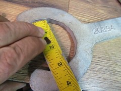 LARGE INDUSTRIAL ALUMINUM OPEN END WRENCH 3-3/4 20393 -3&Prime; 20394 tool OF 2