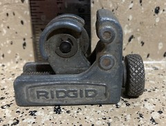 Ridgid Tubing Cutter No.104 USA 3/16&Prime; to 15/16&Prime; OD 5 to 24mm VINTAGE ELYRIA OHIO