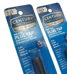 Century Drill & Tool 97318, 11.0 x 1.50 Metric Plug Tap (LOT OF 2) **SALE**