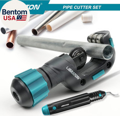 Pipe Cutter, Tubing Cutter, Copper Pipe Cutter, 5/32&rdquo; to 1-1/4&rdquo; Outer Diameter,