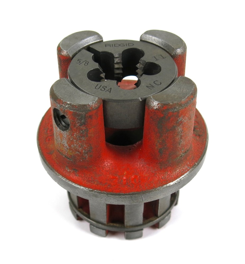 Ridgid 00R Pipe Threader 9/16&Prime; Die Head w/ 9/16&Prime;-12 UNC Bolt Die