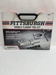 Pittsburgh 58641 Double Flaring Tool Kit Brake Line Tube Flaring Case