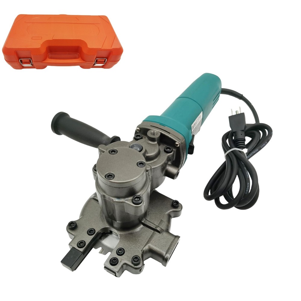 110V Electric Rebar Cutter Metal Pipe Cut Saw 1&Prime; Circular Cold Sawing Machine